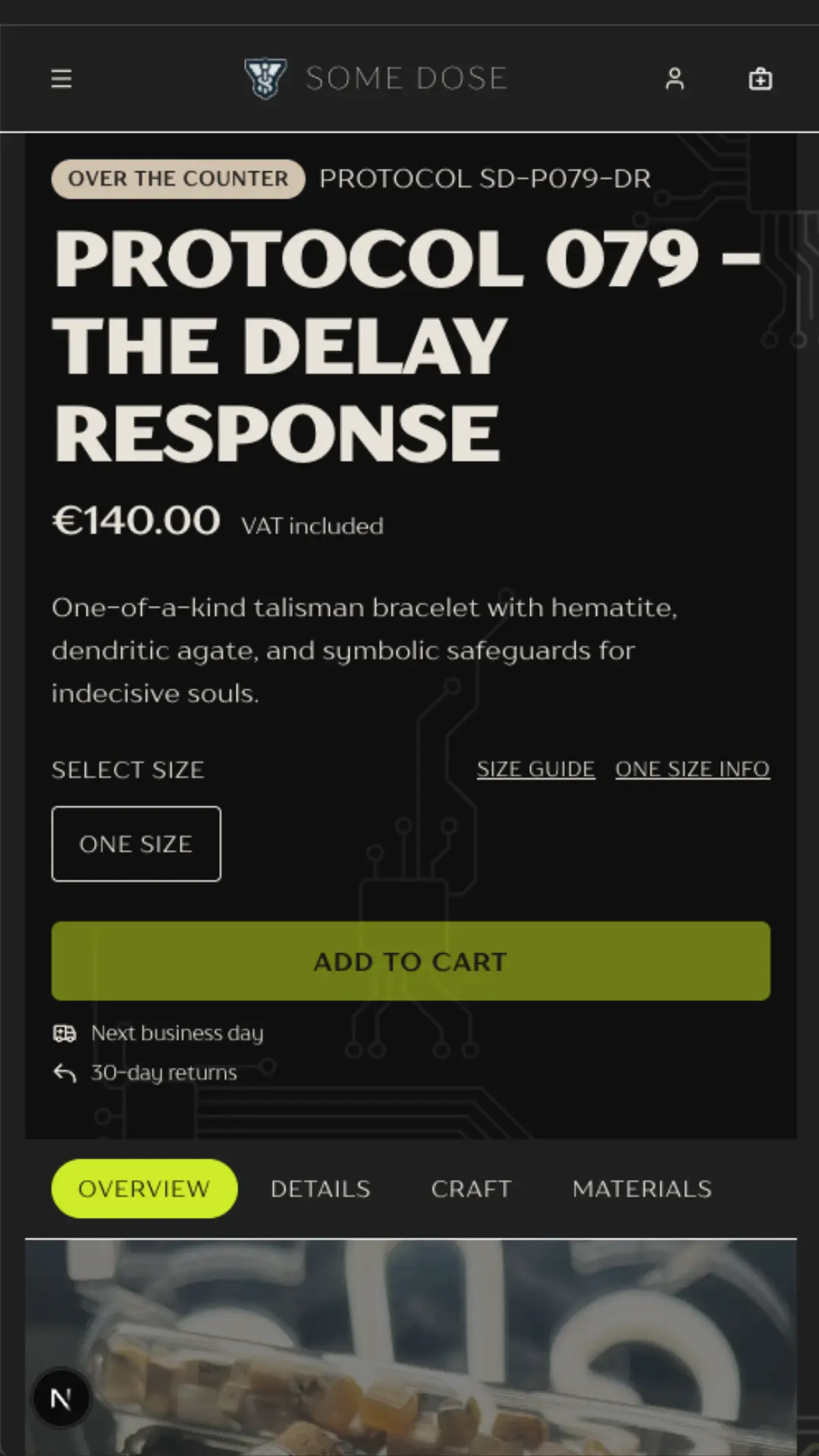 SOME DOSE — mobile view